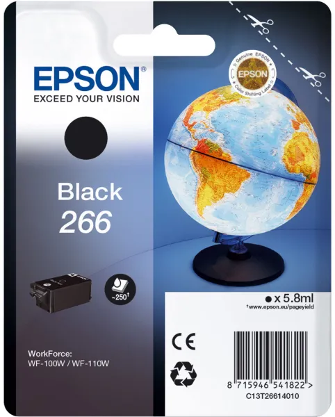 Epson 266 černá inkoustová kazeta