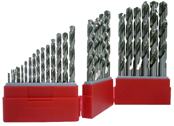 Teng Tools Sada vrtáků do kovu 1,0–13,0 mm DB034