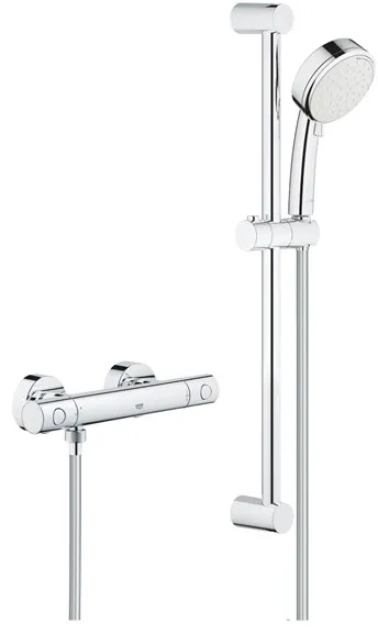 Grohe Tempesta Cosmopolitan 100 sprchová sada s Grohtherm 800 Cosmopolitan sprchovou baterií, chrom