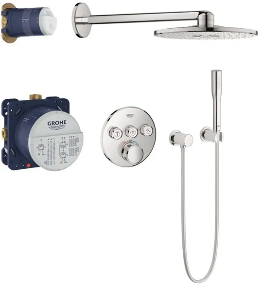 Grohe Grohtherm SmartControl sprchová sada s Rainshower SmartActive 310, chrom