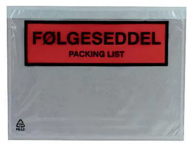 Docustick Standard kapsa na dodací list s potiskem C6 165 mm x 122 mm